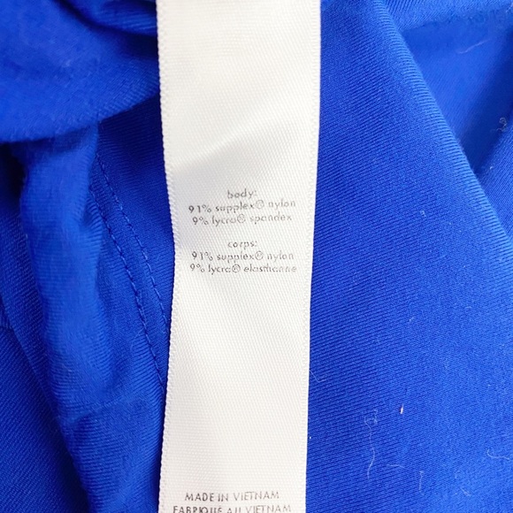 Lucy Blue Workout Top XS - Picture 5 of 5